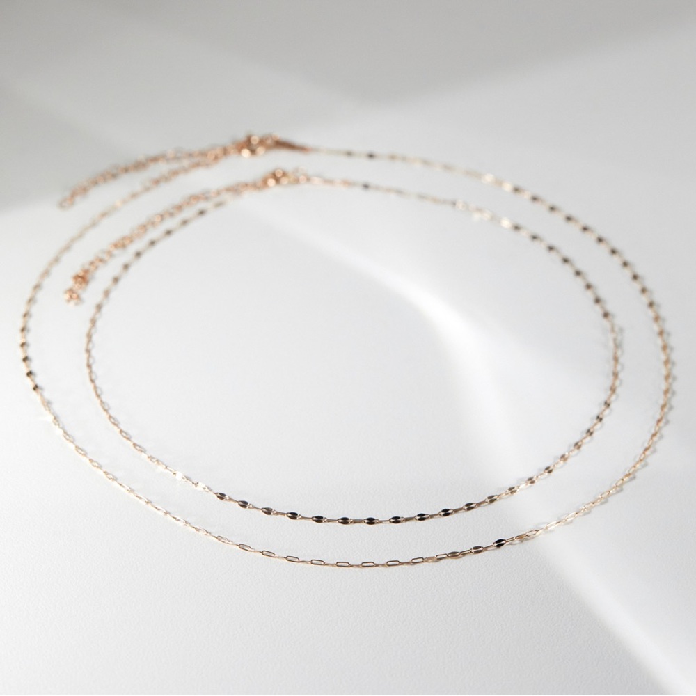 Catbird Tinsel Choker, Rose Gold
